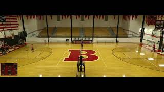 Bellaire vs Martins Ferry High School Girls Varsity Volleyball [upl. by Nsaj]