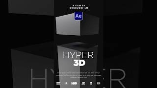 Easily Make Hyper 3D Motion Graphics in After Effects [upl. by Ylicec671]