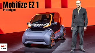 Mobilize EZ 1 Prototype Reveal By Renault [upl. by Attenwahs274]