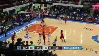 Game Highlights Raptors 905  Westchester Knicks  January 22 2016 [upl. by Eibur]