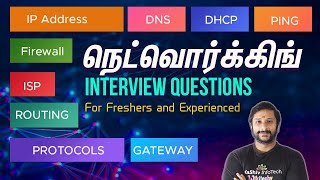 Networking Interview Questions and Answers in Tamil  Networking Course in Chennai [upl. by Notlrac]