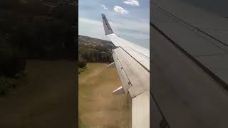 Ryanair hard landing boeing aviation [upl. by Aenitsirhc310]