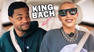 Amber Rose Tries Kevin Harts ALL VEGAN Fast Food Restaurant Hart House Ft King Bach [upl. by Eynobe]