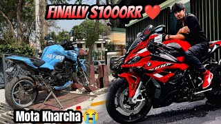 Finally Taking Delivery of BMW S1000RR❤️  Mota kharcha ho Gaya apni Z900 Me😭 [upl. by Yriek292]