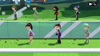 Nintendo switch sports golf practice part3 1111 nintendo sports 任天堂 games [upl. by Jaycee]