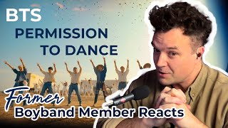 BTS  Permission To Dance  Former Boyband Member Reacts [upl. by Veedis]