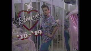 1985 My Favorite Clothing and Shoe Store commercial [upl. by Aicirtak]