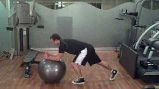 Stability Ball Ab Exercises [upl. by Hendrick]