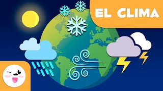 El clima para niños  Los tipos de clima del mundo [upl. by Oelak683]