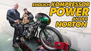 Endlich KompressorPower an der Norton  Neuanfang  Andis Funktionspunk [upl. by Ecirehs103]