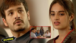 Akhil Akkineni amp Nidhhi Agerwal Love Matter Leak in Their Houses  Maanidan Tamil Movie Scenes [upl. by Ycnan]