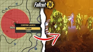 Fallout 76  What Happens if You Nuke Monongah Town Fallout 76 Secrets [upl. by Auhoj664]