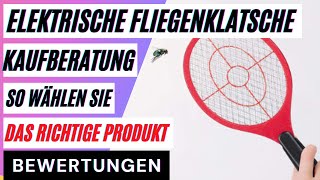 Elektrische Fliegenklatsche Vergleich so wählen Sie das richtige Produkt aus dem Test [upl. by Kcinomod]