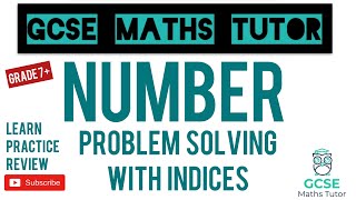 Problem Solving With Indices Higher Only  Grade 7 Playlist  GCSE Maths Tutor [upl. by Emile]