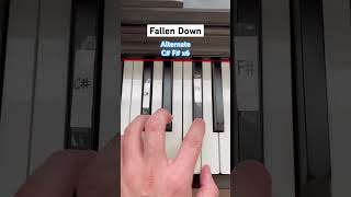 Undertale FALLEN DOWN Piano Tutorial 🎹✨ pianotutorial shorts [upl. by Yecrad245]