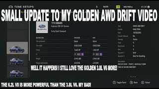 FM AWD DRIFT TUNE 1998 SUBARU Impreza 22BSTi VERSION  S800 62L V8 Twin Turbo [upl. by Enilraep349]