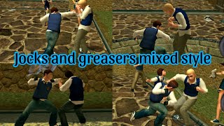 Jocks And Greasers Mixed style Request By JACKHANMAxp8jk [upl. by Eanert]