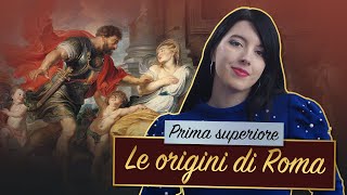 LE ORIGINI DI ROMA  Storia romana [upl. by Aerdnaxela336]