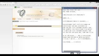 O CNPJ ou CPF do certificado não está autorizado a fazer o download do documento [upl. by Enilorac]