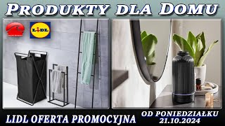 LIDL  Nowa Oferta Promocyjna Od Poniedziałku 21102024  Dla Domu [upl. by Enra]