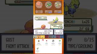 Trapinch vs 3rd Gym Part4 Pokémon Emerald Challenge pokemon [upl. by Polik]