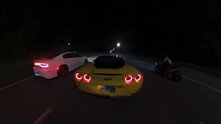 Corvette vs hellcat [upl. by Airetnahs]