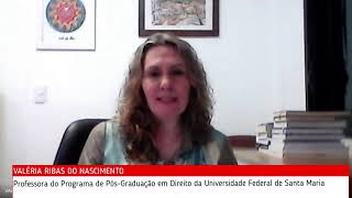 Apresentação da professora Drª Valéria Ribas do Nascimento  Docente do PPGD  UFSM [upl. by Korie]