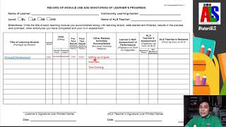 Tutorials Assessment Form 2 AsF2 [upl. by Balcer]