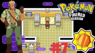 Let’s play Pokémon Fire red Part 7  varmilion gym leader Lt surge [upl. by Nirre]