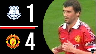 Everton v Manchester United  Cole Yorke and Blomqvist score  Highlights  19981999 [upl. by Emlyn]