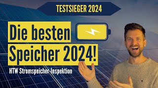 Photovoltaik Speicher 2024 Die effizientesten Speicher für die Photovoltaikanlage 2024 [upl. by Eissirhc938]