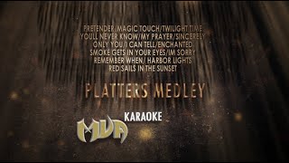 Platters Medley Karaoke [upl. by Kato]