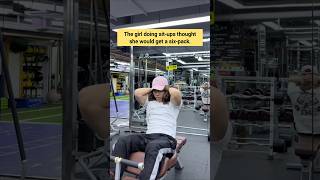 Still using situps for abs and vest line Follow me for top fitness tips [upl. by Nwavahs]