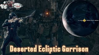 Deserted Ecliptic Garrison  Ecliptic Faction  Mech Boss Battle  Starfield [upl. by Ardeth49]