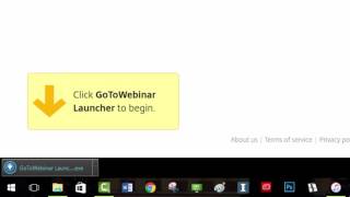 GoToWebinar First Time Join Windows 10  Quick Tip [upl. by Noroj856]