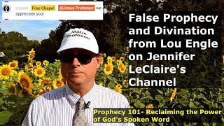 Prophecy 101 False Prophecy and Divination from Lou Engle on Jennifer LeClaires Channel [upl. by Basilio925]