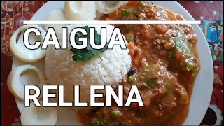 Caigua rellena  Receta fácil y sencillo [upl. by Rowan855]