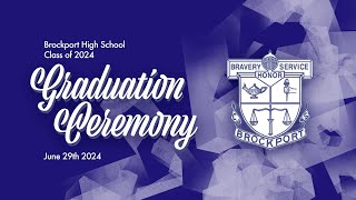 Brockport High School Class of 2024 Graduation [upl. by Goldman]