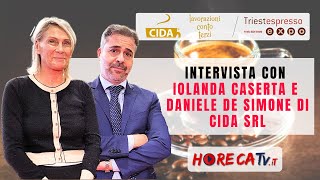 TRIESTESPRESSO 2024  Intervista con Iolanda Caserta e Daniele De Simone di CIDA Lavorazione caffè [upl. by Solberg470]