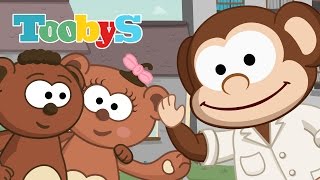 Song to say hello  Toobys  Your childrens favorite videos [upl. by Nedgo]