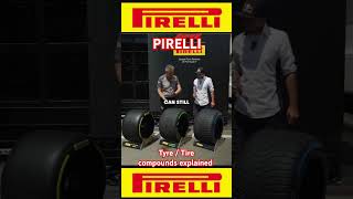 PIRELLI F1 Tyre  Tire compounds explained [upl. by Mure]