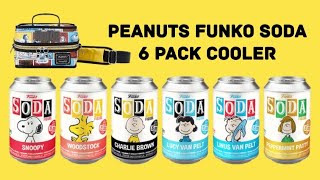 Peanuts Funko Soda 6 Pack Cooler [upl. by Sorenson]