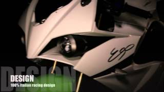 2015  Energica Ego  electric superbike [upl. by Ecnerrot]