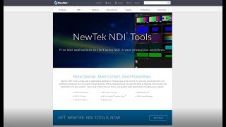 Newtek NDI© Tools 35 Descarga e Instalación [upl. by Otsedom]