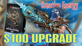 Creative Energy Upgrade  Improving the Precon Commander Deck with 100 [upl. by Enaillil]