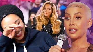 Amber Rose SHADES Beyonce at Kamalas rally  Solange is CHRONICALLY ill  Reaction [upl. by Euqinay]