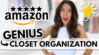 23 GENIUS Closet Organization Items from AMAZON [upl. by Deidre]