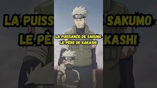 La puissance de Sakumo le père de Kakashi dans Naruto naruto anime manga narutoshippuden boruto [upl. by Leoy300]