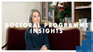 Doctoral programme insights Hanna Maria Dohlen Opsahl [upl. by Aidua]