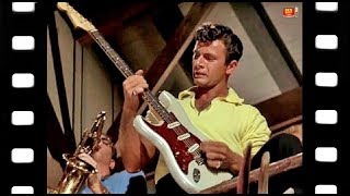 DICK DALE and the Del Tones  Bongo Intro amp Surfin And A Swingin 1963 Color Movie Clip  HD [upl. by Godfrey]